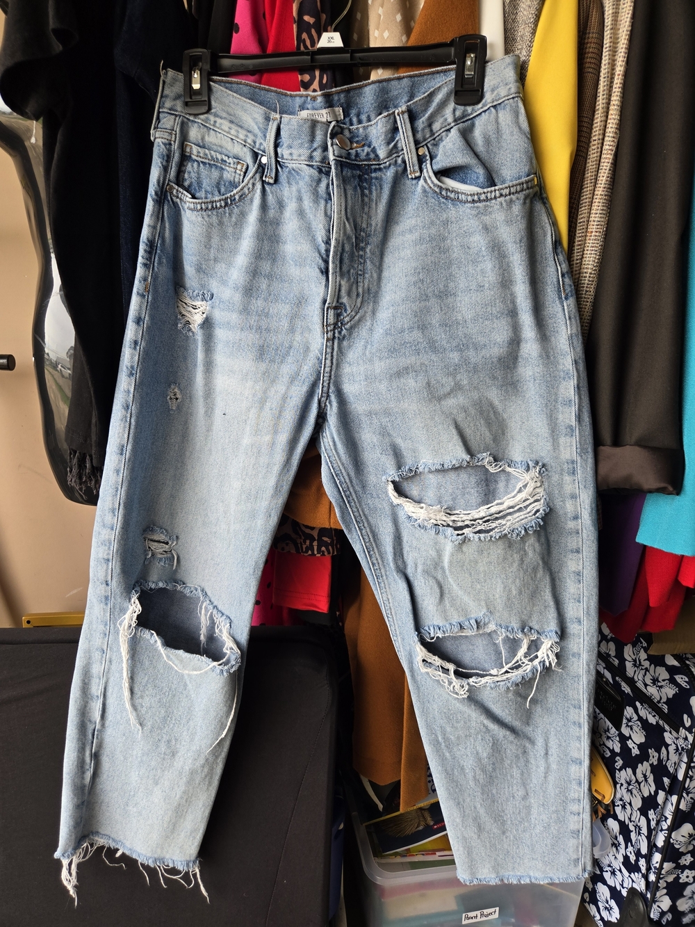 Light Blue Ripped Women’s Jeans